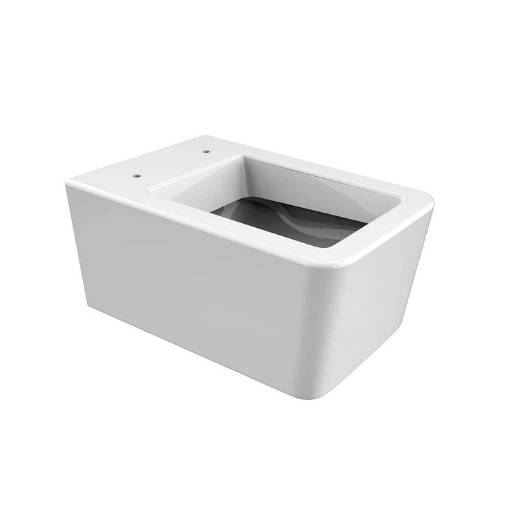 Gessi Wandhängendes Vorratsgefäß 6 Liter, mit integriertem Siphon, Weiß, glänzende Ausführung TOTAL LOOK 37574#518