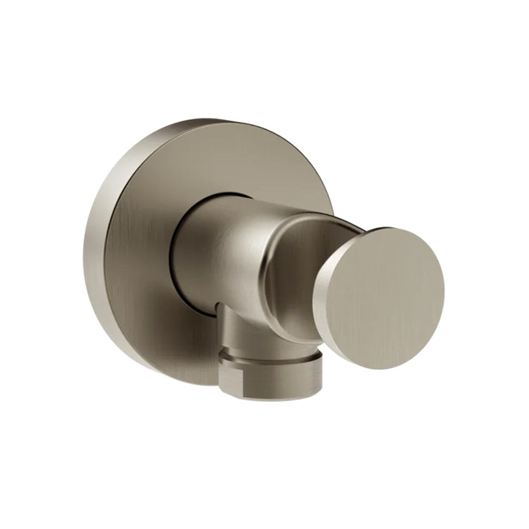 Gessi Wasserhahn mit Duschhalterung, Finox-Finish EMPORIO SHOWER 38761#149