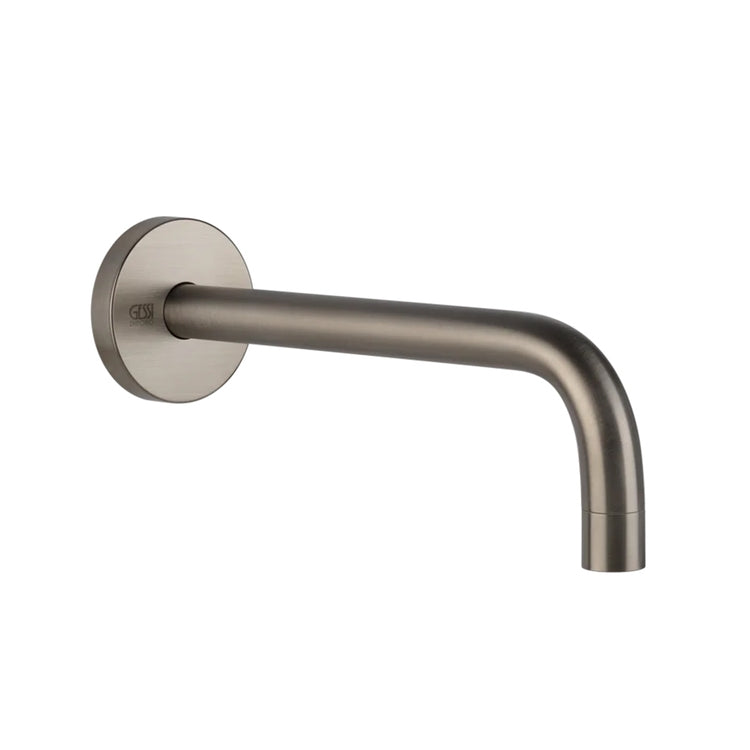 Gessi Wandmontageöffnung T. 23 cm, Oberfläche finox gebürstetes Nickel TORTONA 38783#149