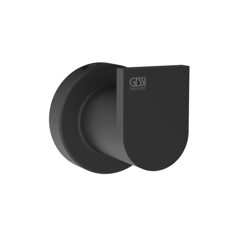 Gessi Wandhaken, Farbe Schwarz, matte Ausführung EMPORIO ACCESSORI 38921#299