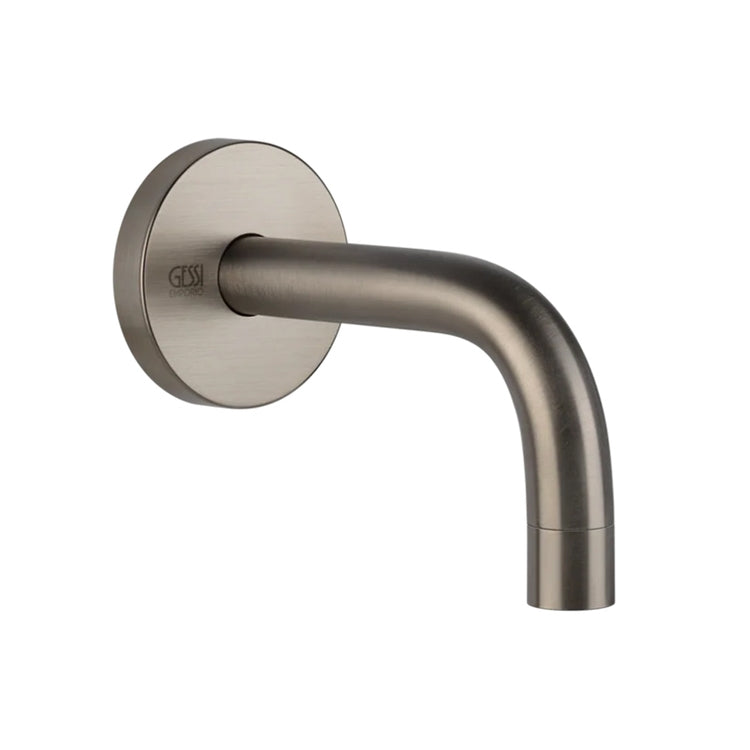 Gessi Wandmontagehahn T. 11 cm, Oberfläche finox gebürstetes Nickel TORTONA 44285#149