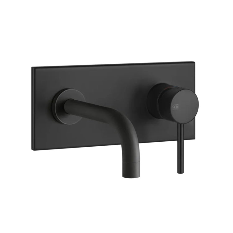 Gessi Wandmischer T. 16 cm, ohne Ablauf, Schwarz matt TORTONA 44823#299