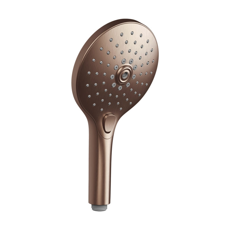 Gessi Handsbrause entkalkend 3 Strahlen, mit Drucktastenschalter, Kupfer gebürstete PVD-Oberfläche SHOWER 47351#708