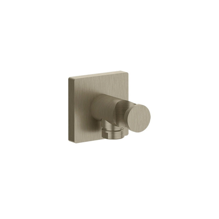Gessi Emporio Dusche Wasseranschluss mit Duschhalter, Oberfläche Finox gebürstetes Nickel EMPORIO SHOWER 47361#149