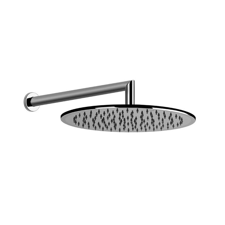 Gessi Duschkopf kalkfrei, wandmontierbar, drehbar, Ø 30 cm, Chromoberfläche EMPORIO SHOWER 47372#031