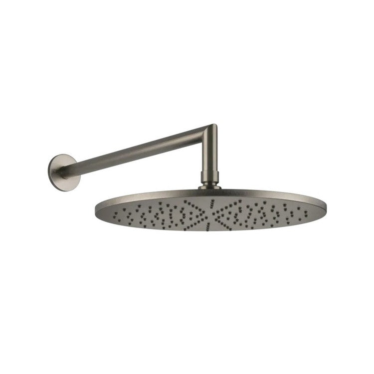 Gessi Anti-Kalk-Duschkopf, wandmontierbar, schwenkbar, Finox-Finish EMPORIO SHOWER 47372#149