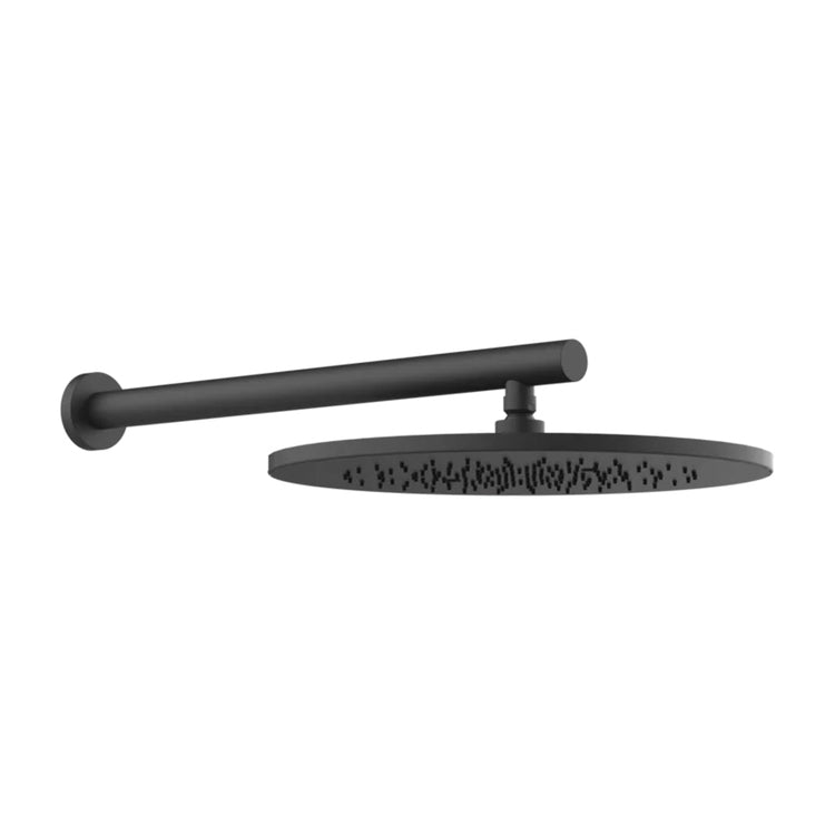 Gessi Wandbrause schwenkbar, Ø 35 cm, matte schwarze Oberfläche SHOWER 54148#299
