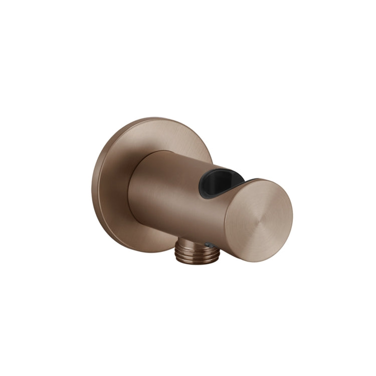 Gessi Wasserhahn mit Duschhalterung, Oberfläche Copper Brushed PVD 316 54161#708