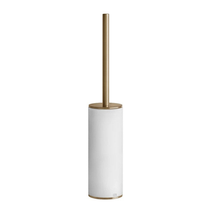 Gessi Aufsatz-Bürstenhalter weiß, Warm Bronze gebürstet PVD 316 Accessories 54743#726