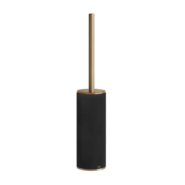 Gessi Aufsatz-Bürstenhalter schwarz, Ausführung Warm Bronze gebürstet PVD 316 Accessories 54744#726
