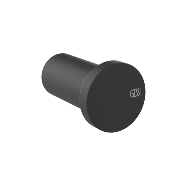 Gessi Zubehör Wandhaken, Farbe Schwarz, matte Ausführung 316 Accessories 54821#299