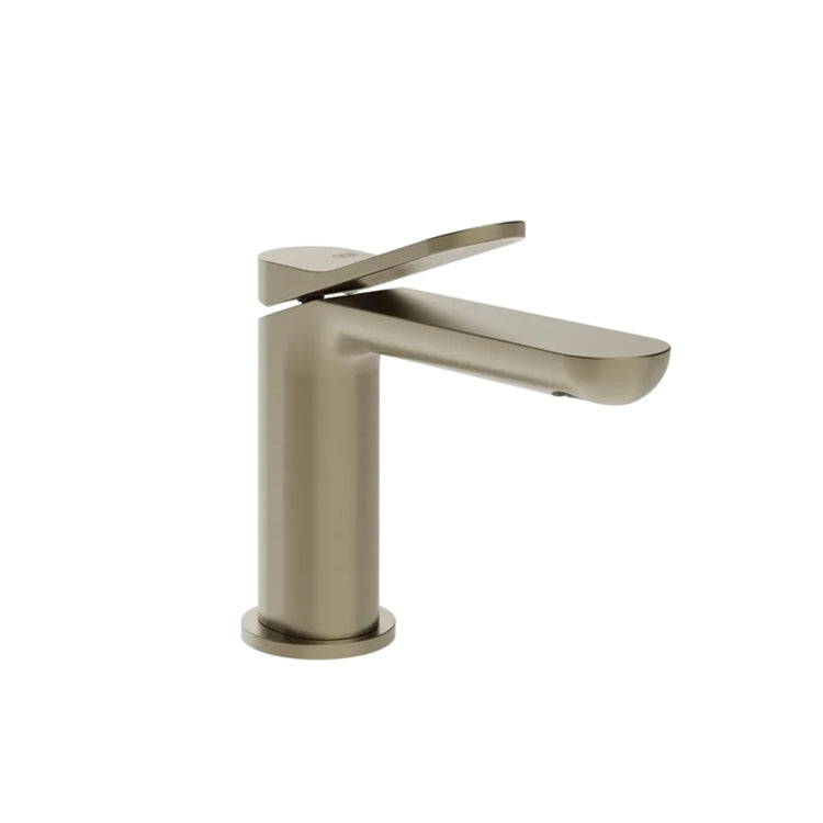 Gessi Einhandmischer H. 15 cm für Waschbecken, ohne Ablauf und Schläuche, Oberfläche finox gebürstetes Nickel MERAVIGLI 56002#149