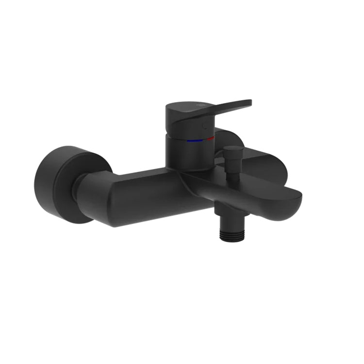 Gessi VIA Meravli Fliesenmischer für Badewanne, Schwarz matt MERAVIGLI 56013#299