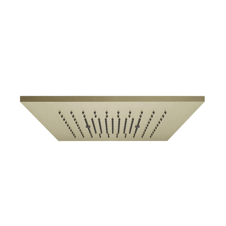 Gessi Minimale Gipsabdeckungen ästhetisch 35 cm, Messing gebürstet PVD-Finish MINIMALI 57871#727
