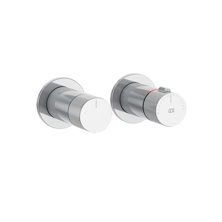 Gessi Wand-thermostatmischer 1 Weg, Chromoberfläche INCISO 58131#031
