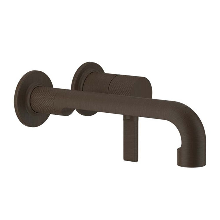 Gessi Waschbeckenmischer T. 23 cm wandmontiert, ohne Ablauf, Dark Bronze Finish INCISO 58088#845