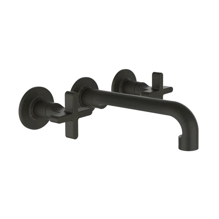 Gessi Inciso+ Waschtischgruppe T. 23 cm, drei Wandlöcher, ohne Abfluss, Oberfläche gealtertes Bronze 58190#187