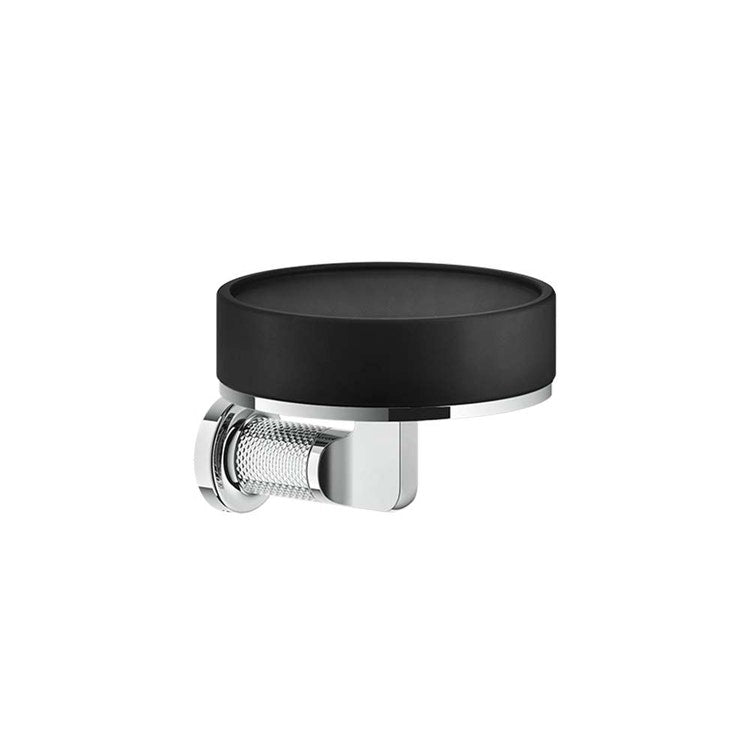 Gessi Wandseifenhalter, Farbe Schwarz, Chromfinish INCISO Accessories 58502#031