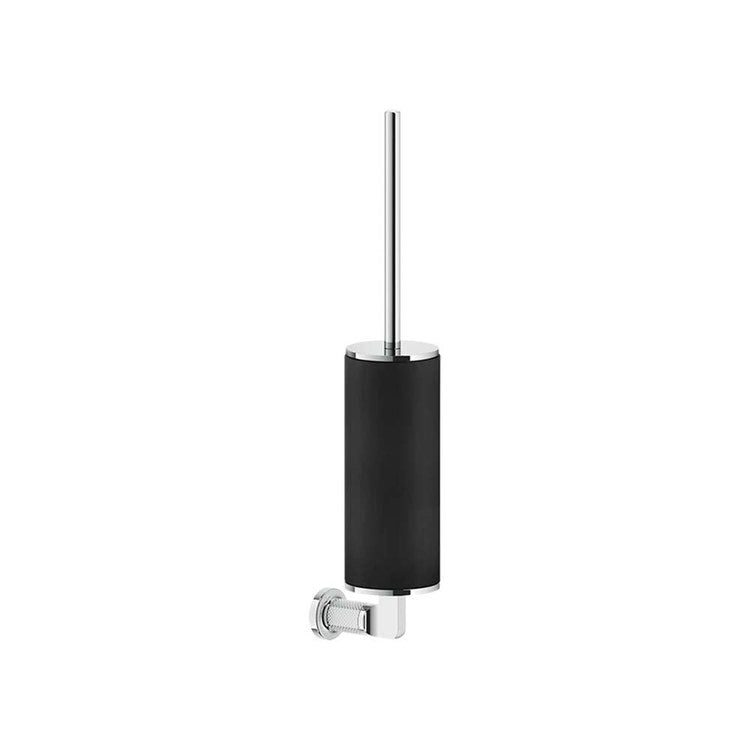 Gessi Inciso Wand-Bürstenhalter schwarz, Chrom-Finish INCISO Accessories 58520#031