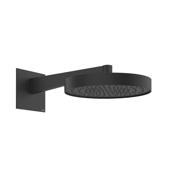 Gessi Wand-Duschkopf, Ø 30 cm, Schwarz matt SHOWER 63068#299