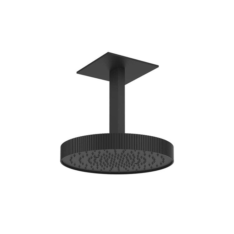 Gessi Deckenbrause Duschkopf Ø 30 cm, Schwarz matt INCASTRI 75170#299
