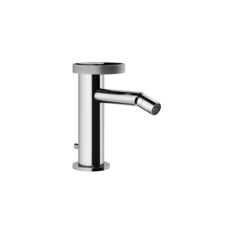 Gessi Bidetmischer mit Anschlussflexschläuchen, Chromoberfläche ANELLO 63307#031