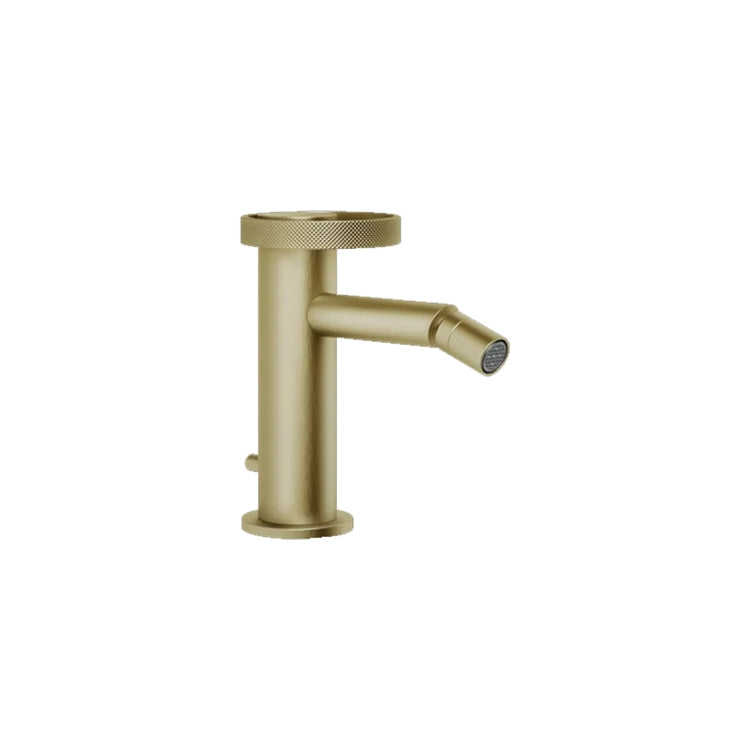 Gessi Ring Bidetmischer mit Anschlussflex, Messing gebürstet PVD ANELLO 63307#727