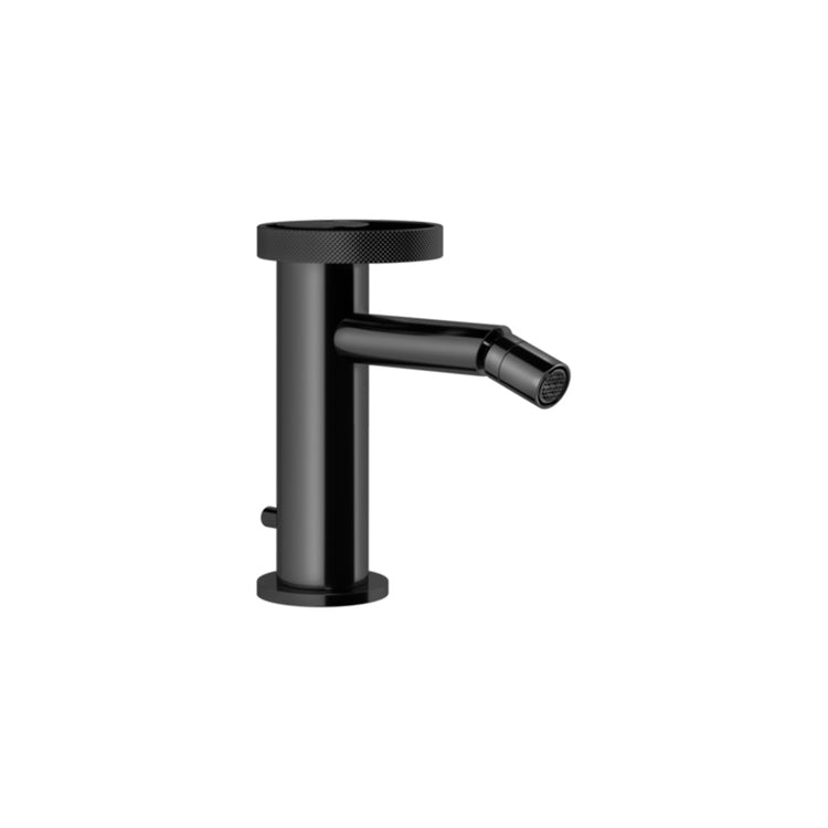 Gessi Ring Bidetmischer mit Anschlussflex, Oberfläche schwarz Metall PVD ANELLO 63307#706
