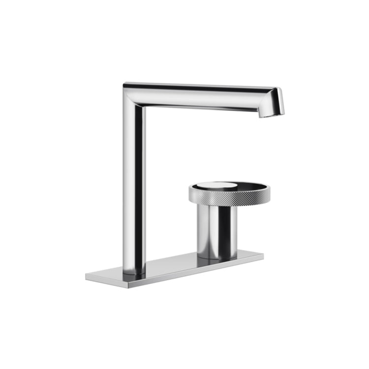 Gessi Waschtischmischer H. 16 cm, ohne Ablauf, mit Anschlussflexschläuchen, Chromoberfläche ANELLO 63315#031