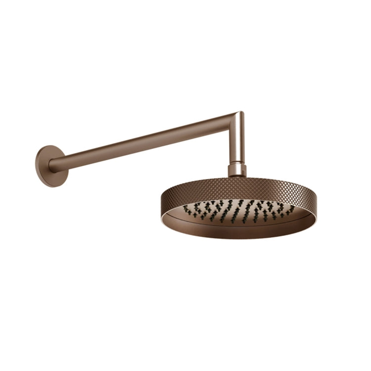 Gessi Wandbrause, schwenkbar, Ø 21,8 cm, Oberfläche Kupfer gebürstet PVD SHOWER 63448#708