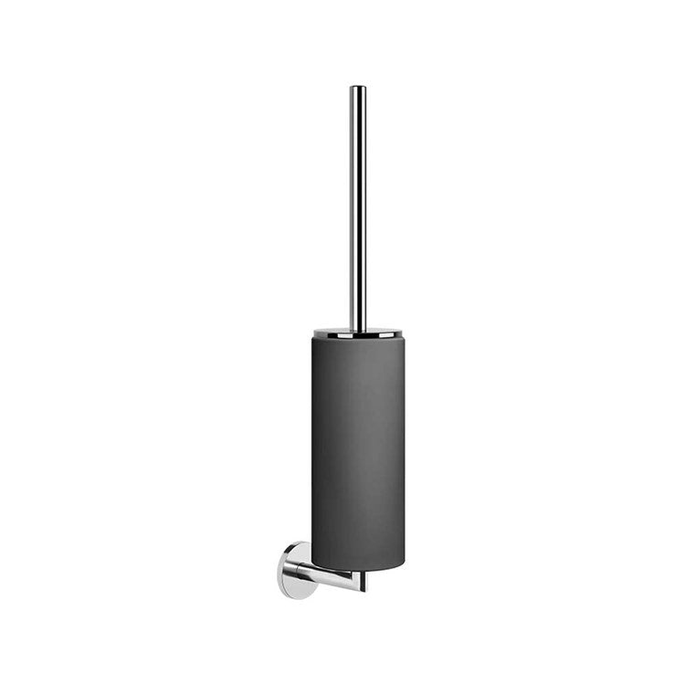Gessi Wand-Bürstenhalter, schwarze Farbe, Chrom-Finish Accessories 63620#031