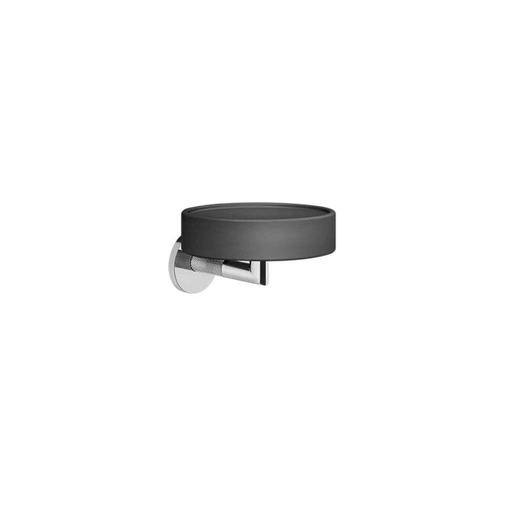 Gessi Wandseifenhalter schwarz, Chromoberfläche ANELLO 63702#031
