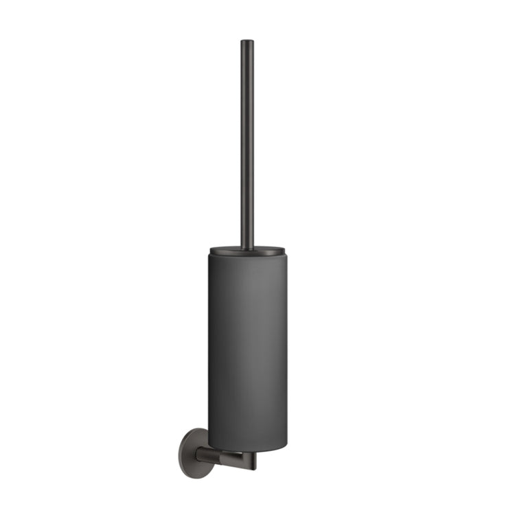Gessi Halter für Bürste schwarz, wandmontiert, Finish Black Metal Brushed PVD ANELLO 63720#707