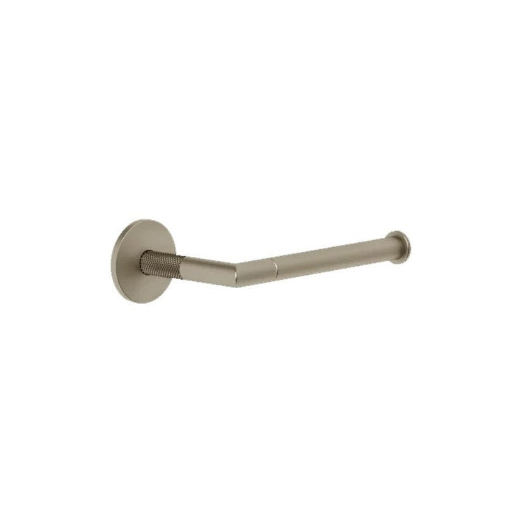 Gessi Wandrollenhalter, horizontale oder vertikale Installation, Oberfläche Finox gebürstetes Nickel ANELLO 63755#149
