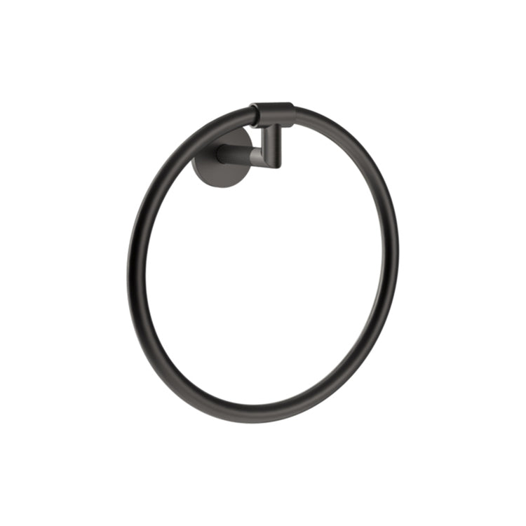 Gessi Handtuchring, wandmontiert, schwarzmetall gebürstet PVD ANELLO 63809#707