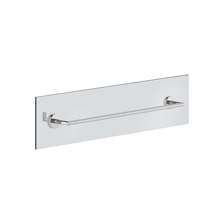 Gessi Griff und Handtuchhalter für Glas 60 cm, Chromoberfläche ANELLO 63828#031