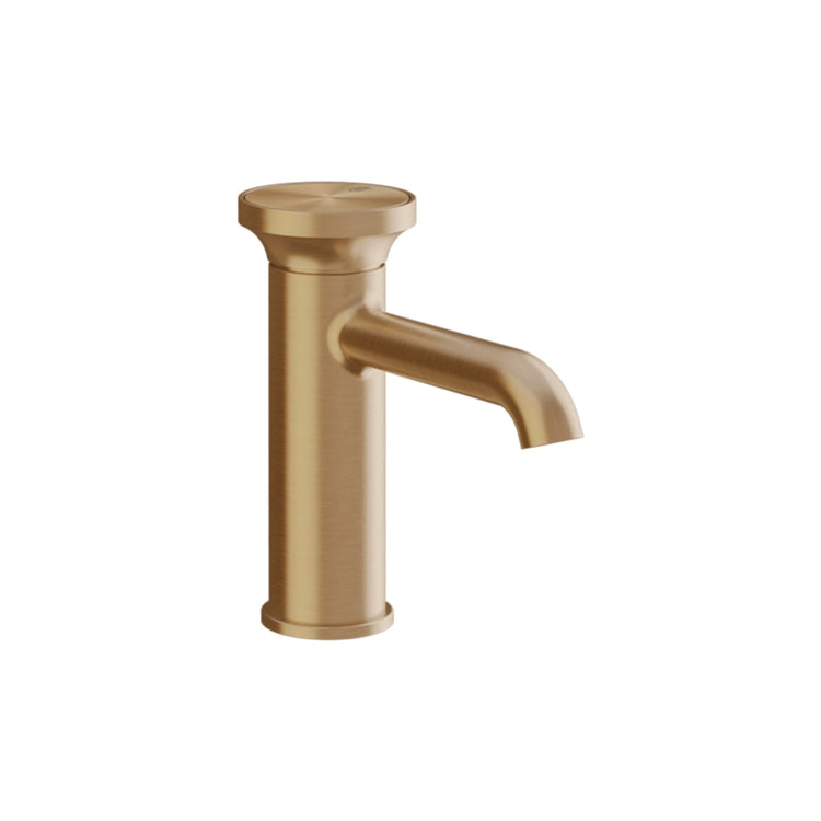 Gessi Waschtischmischer H. 17 cm, ohne Ablauf, Warm Bronze gebürstet PVD ORIGINI 66002#726
