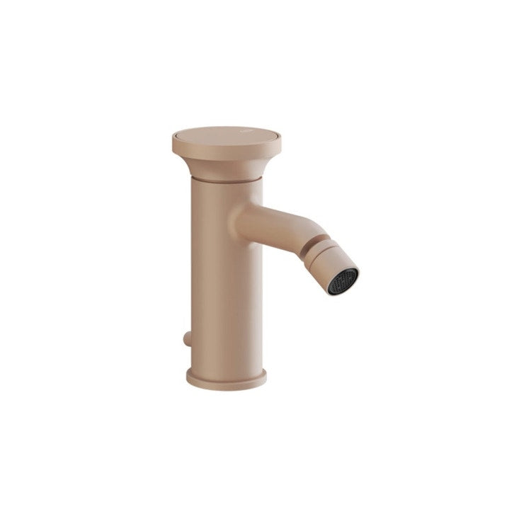 Gessi Bidetmischer, mit Abfluss, Farbe Puder, matte Oberfläche ORIGINI 66007#275