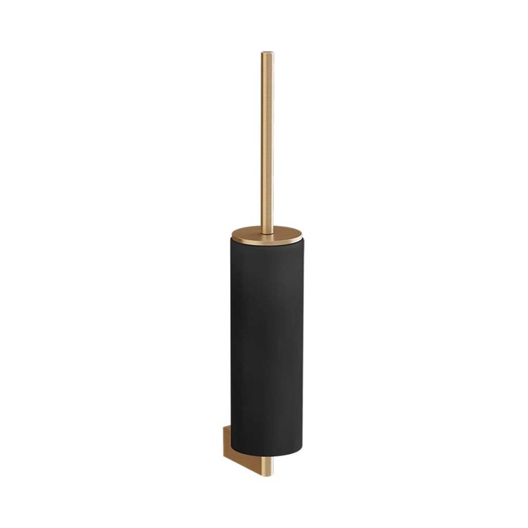 Gessi Wandbürstenhalter schwarz, Warm Bronze gebürstet PVD Accessories 66420#726