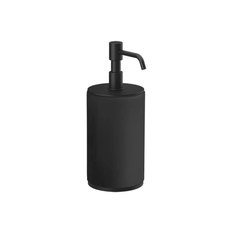 Gessi Seifenspender zum Abstellen schwarz, schwarz, mattierte Oberfläche Accessories 66438#299