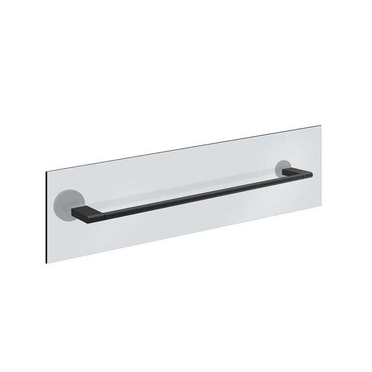 Gessi Griff und Handtuchhalter für Glas 60 cm, Schwarz matt Accessories 66515#299