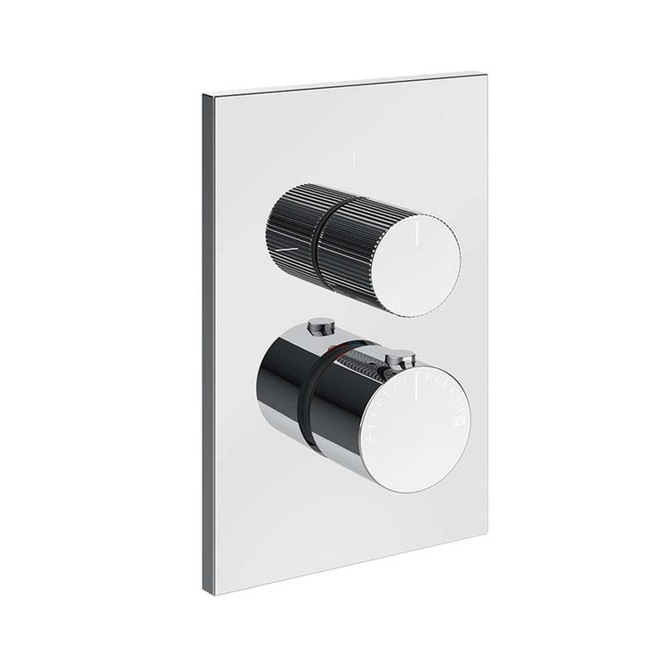 Gessi Wand-Thermostatmischer 2 Wege, Chromoberfläche HABITO RIGATO 73535#031