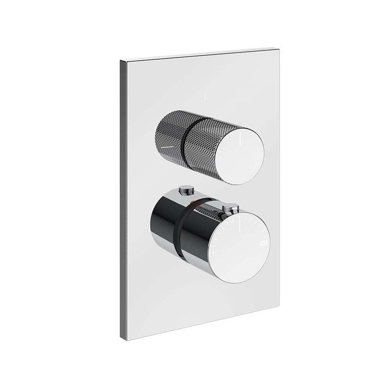 Gessi Thermostat-Wandmischer 3 Wege, Chromoberfläche INVERSO DIAMANTATO 73637#031