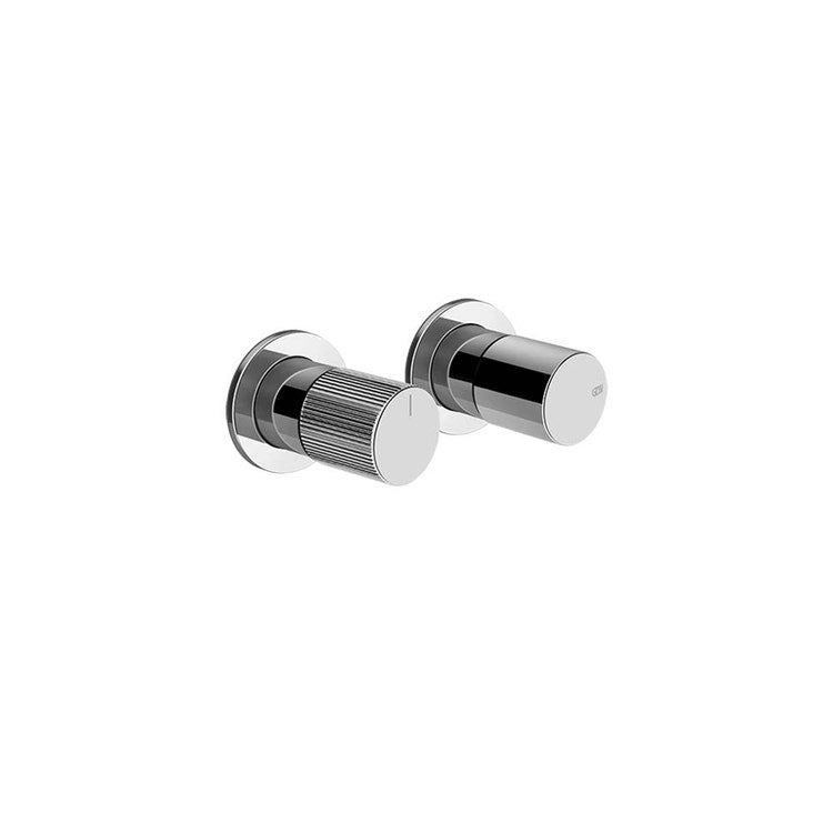 Gessi Wand-Duschmischer 2-Wege mit Umschalter, Chrom-Finish HABITO RIGATO 70579#031