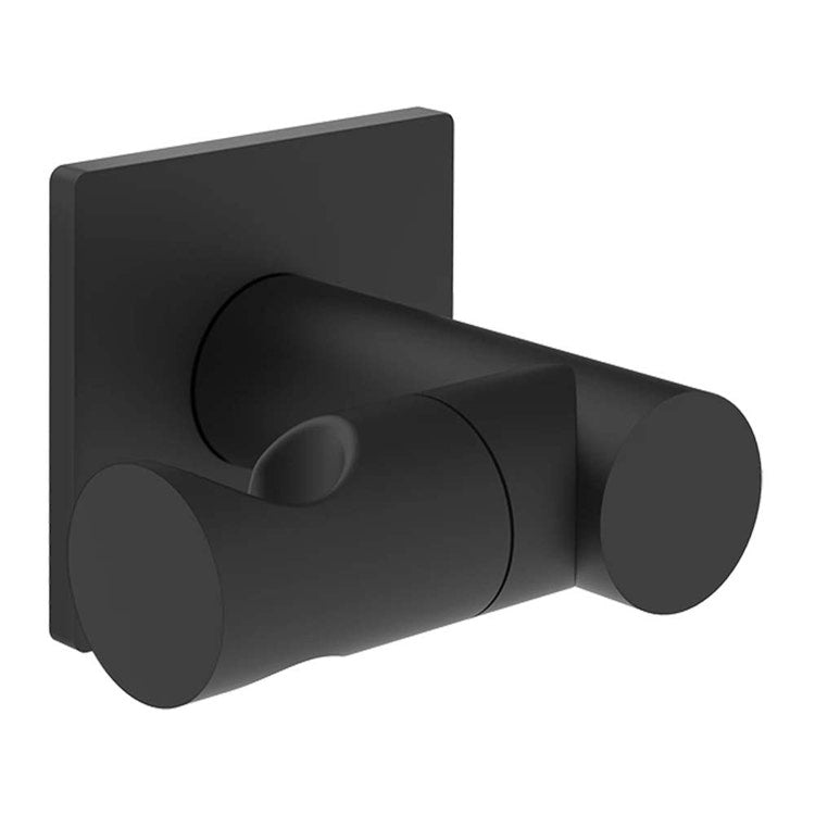 Gessi Doppel-Duschhalter verstellbar für Duschkopf, Schwarz matt SHOWER 73060#299
