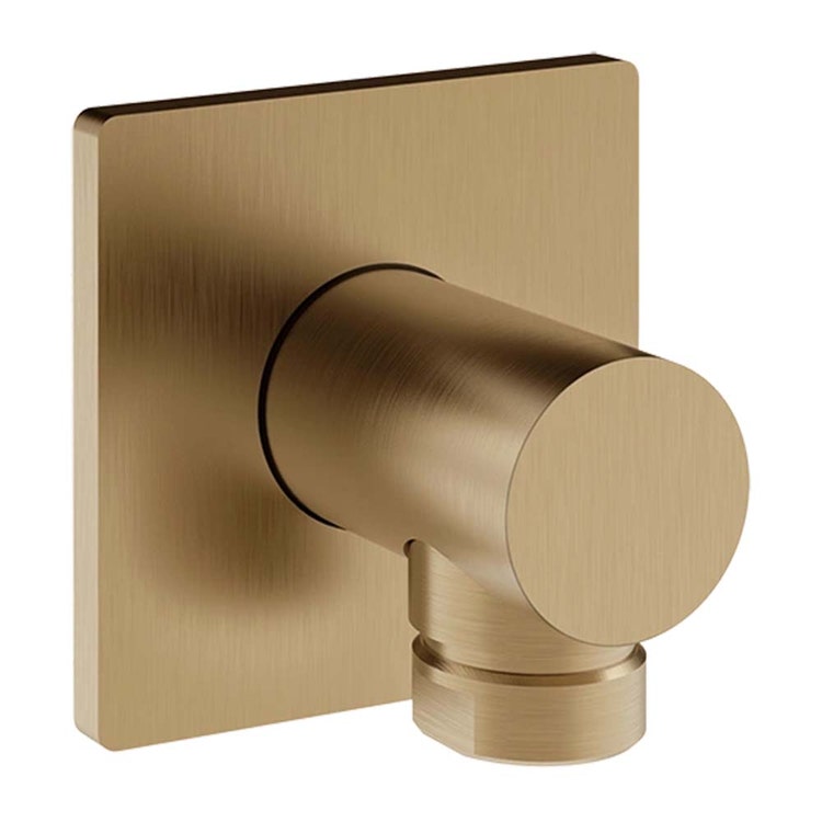 Gessi Wasseranschluss, Warm Bronze gebürstet PVD SHOWER 73069#726
