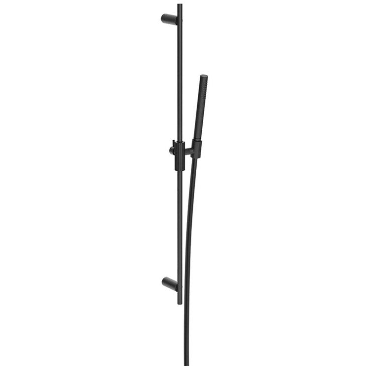 Gessi Ausziehbare Stange mit Handbrause und 150 cm Schlauch, Schwarz matt INCASTRI 75042#299