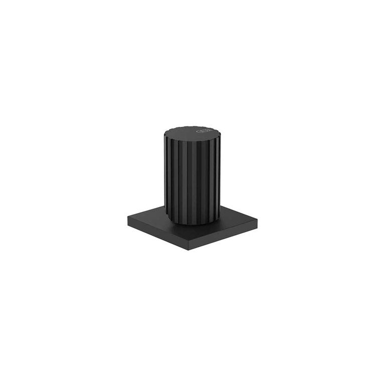 Gessi Verbindungen Fernbedienung vom Schreibtisch, mechanisches Mischen, schwarze Farbe, matte Oberfläche INCASTRI 75100#299