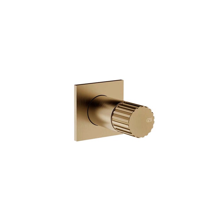Gessi Wandfernbedienung, mechanische Mischung, Warm Bronze gebürstet PVD INCASTRI 75109#726