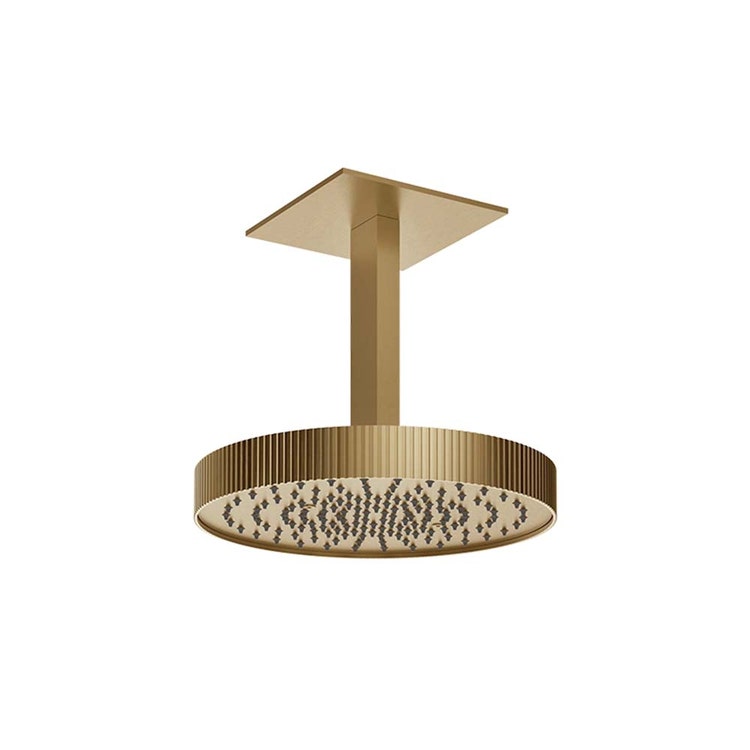 Gessi Decken-Duschkopf Ø 30 cm, Warm Bronze gebürstet PVD INCASTRI 75170#726